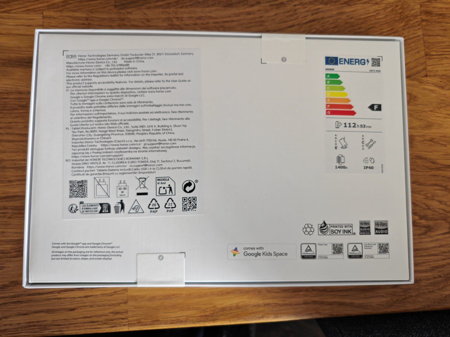 Honor Tablet PC: HONOR Pad 10 Tablet Silber neuwertig – Gebraucht aus Dübendorf von pat_k92p 2