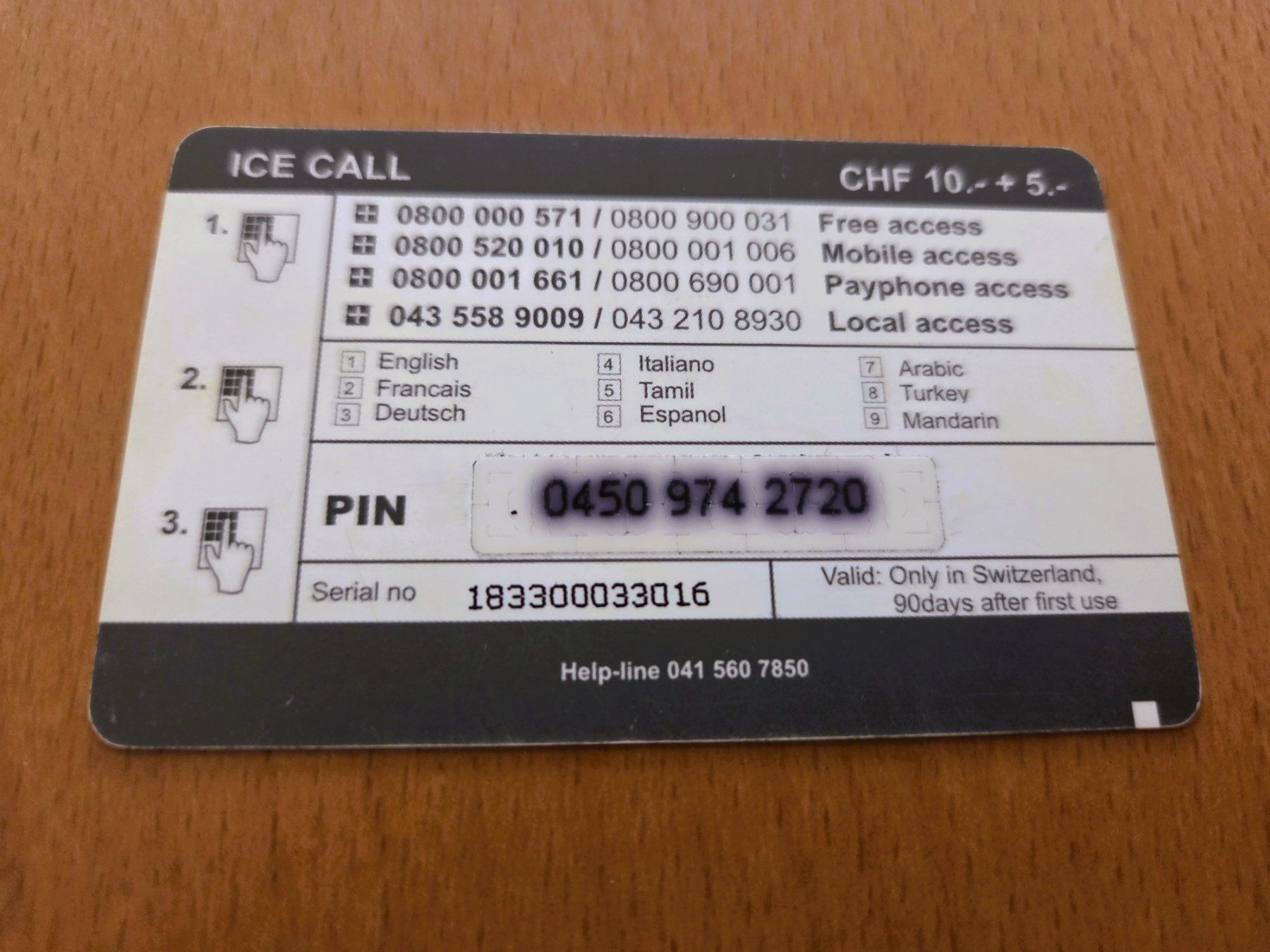 Cartes de téléphone: PREPAID - SCHWEIZ – D'occasion à Brüttisellen par Nighttrain 1