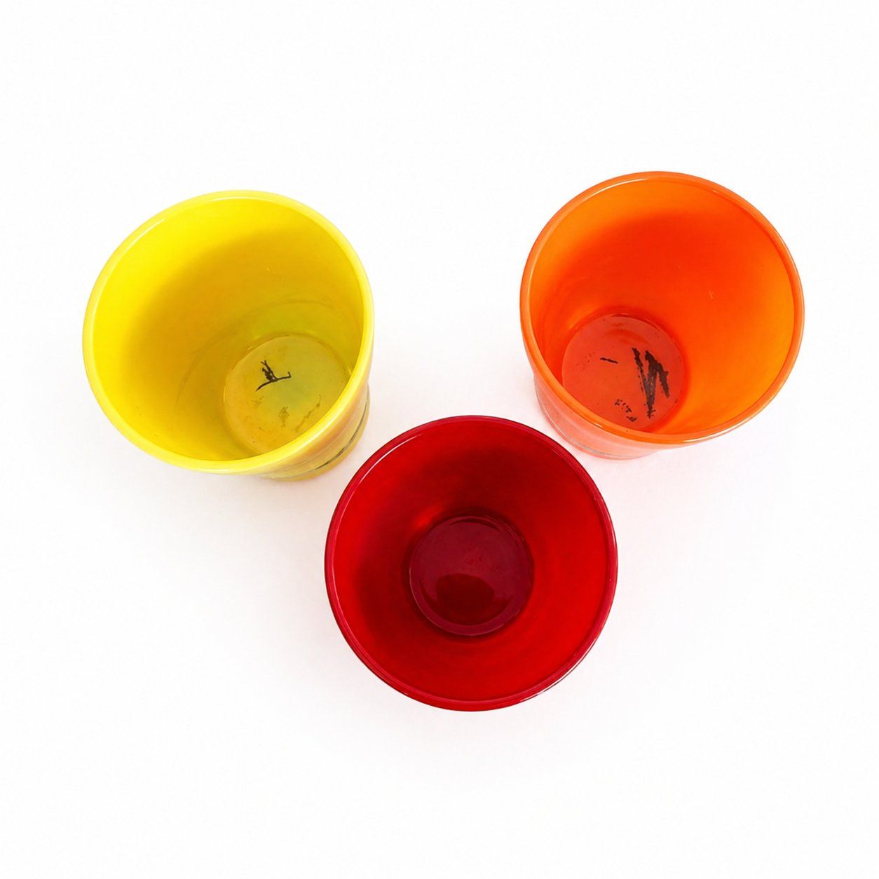 Portacandele: 3x Windlichter Bunt 6x8.5 cm – Usato da Fully venduto da VaneaSelection 4