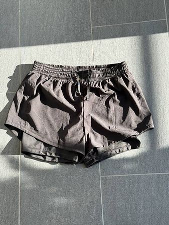 H&M Move 2-in-1 Shorts mit Handytasche M Damen