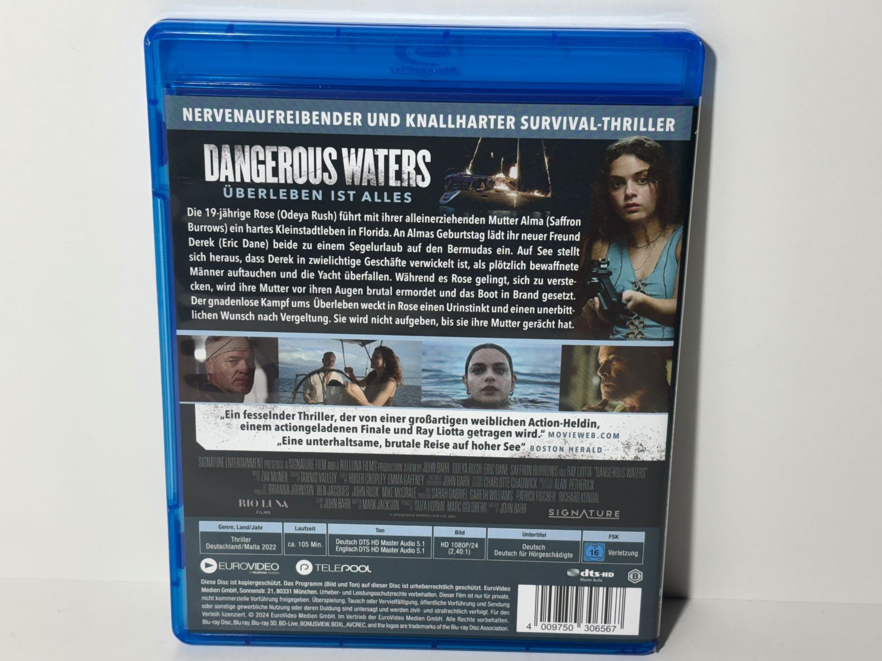 Tutti i DVDs: Dangerous Waters - Überleben ist alles Blu Ray – Usato da Wilderswil venduto da Sstriker 1