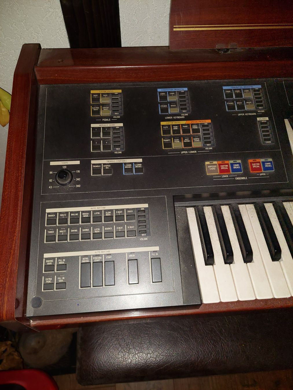 Yamaha Strumenti musicali: Yamaha Heimorgel mit Hocker – Usato da Hauenstein venduto da davia72 2