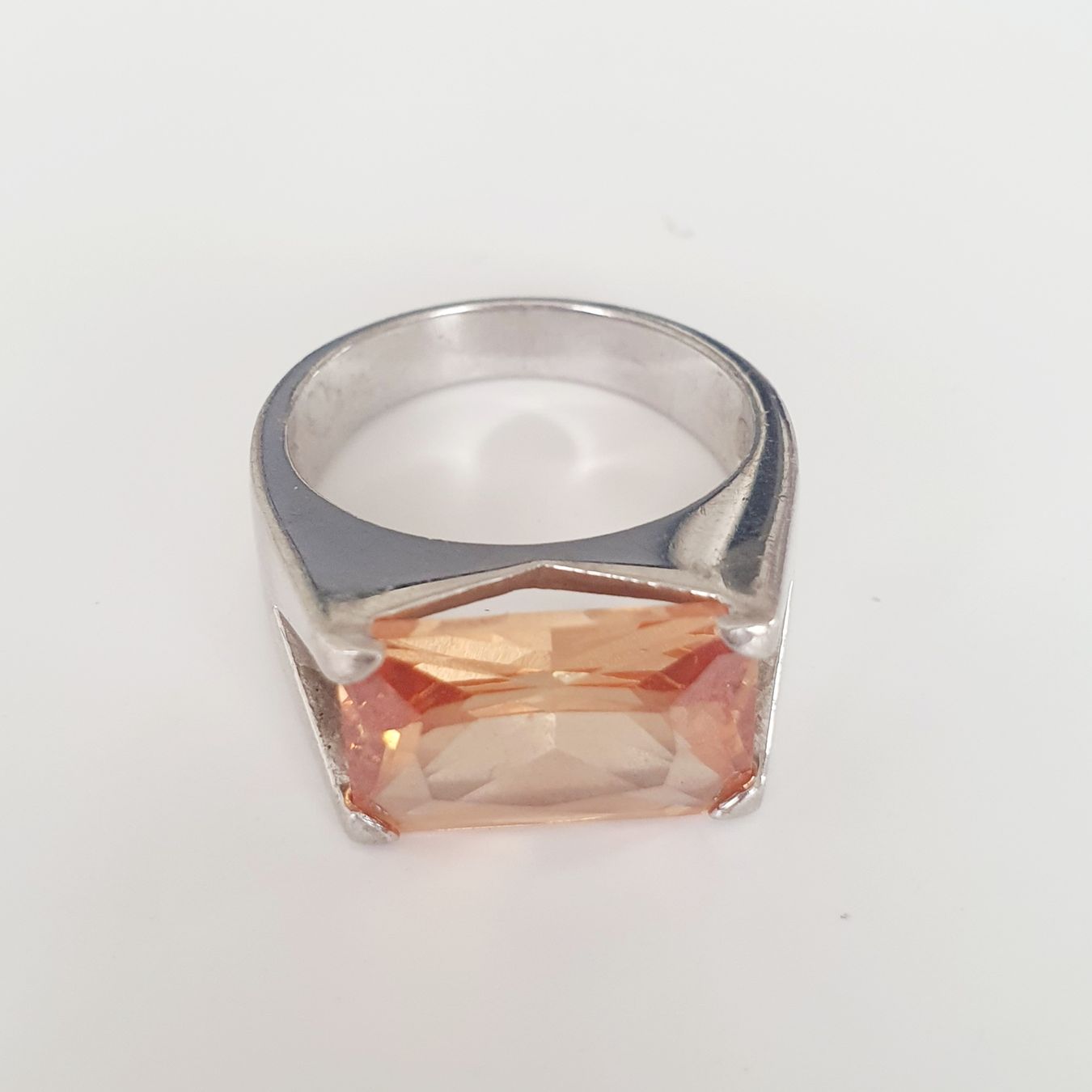 Bagues: Silberring 925 mit grossem Stein Gr. 19.3 – D'occasion à Kreuzlingen par Wunderkiste123 4