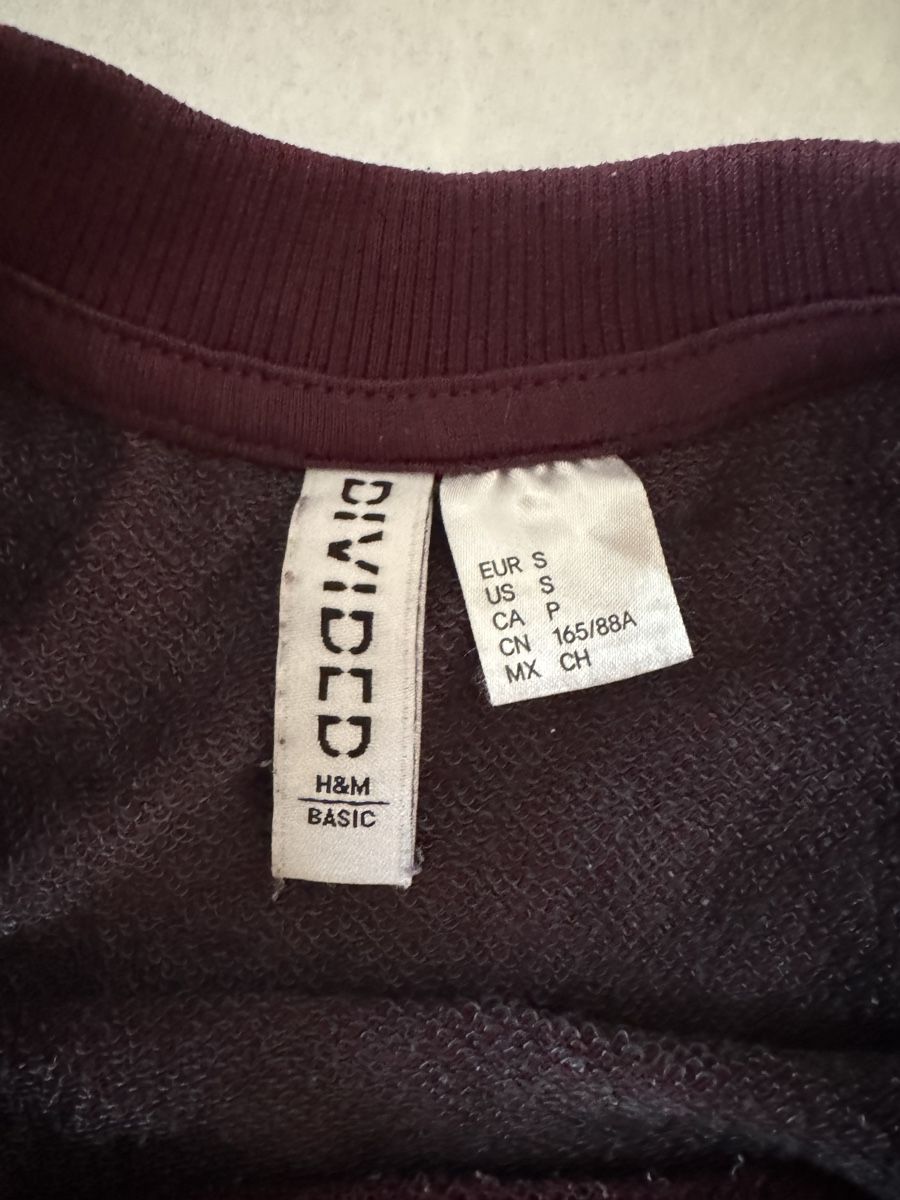 H&M Maglioni & Felpe: H&M Pullover, Gr. S, bordeauxrot – Usato da Hergiswil NW venduto da kaufe_bei_kaufmann 1
