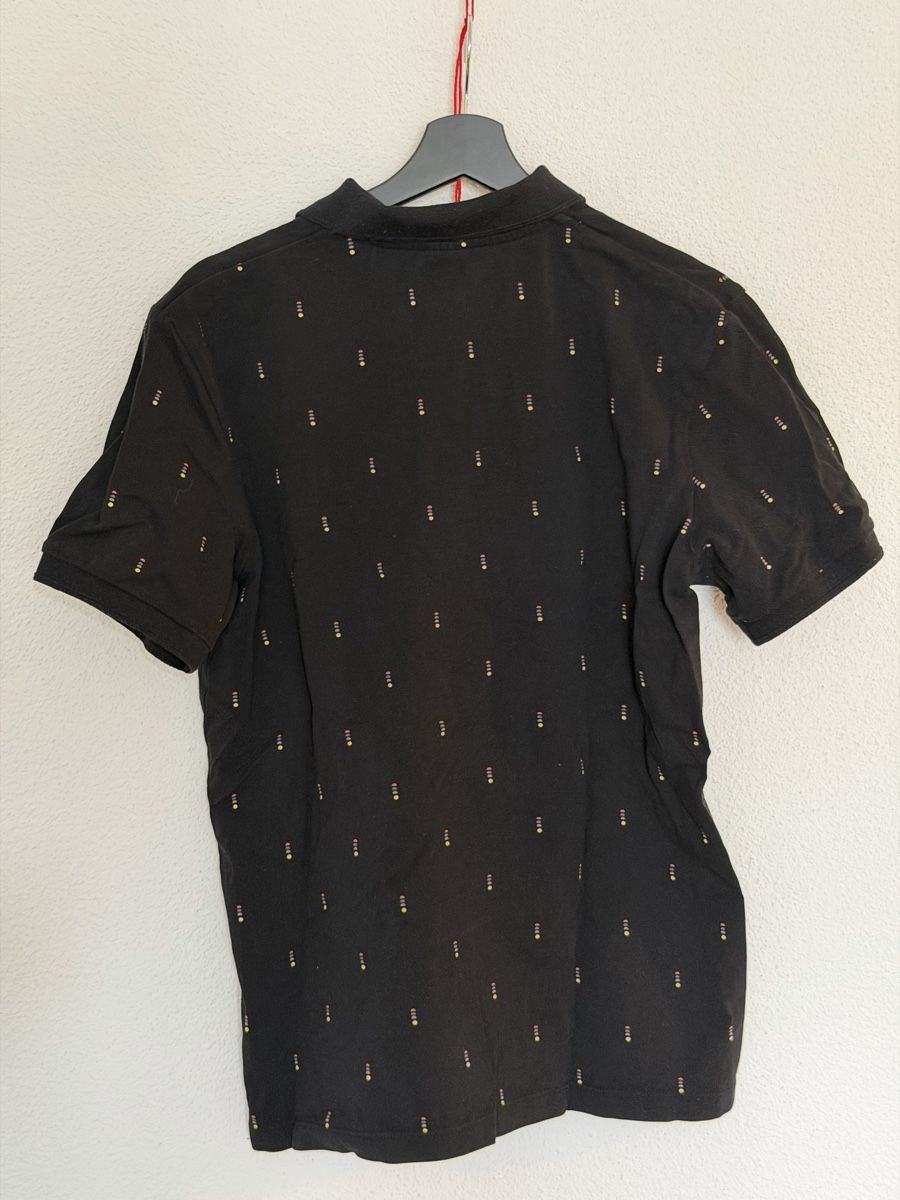 Magliette Polo: Polohemd Scotch & Soda Schwarz mit Muster – Usato da Zürich venduto da huegliariane 2