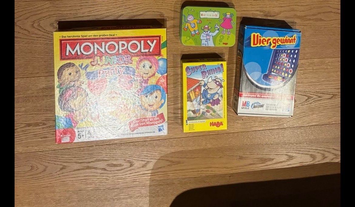 Jeux: Diverse Gesellschaftsspiele Kinder – D'occasion à Paspels par giu_vt7p