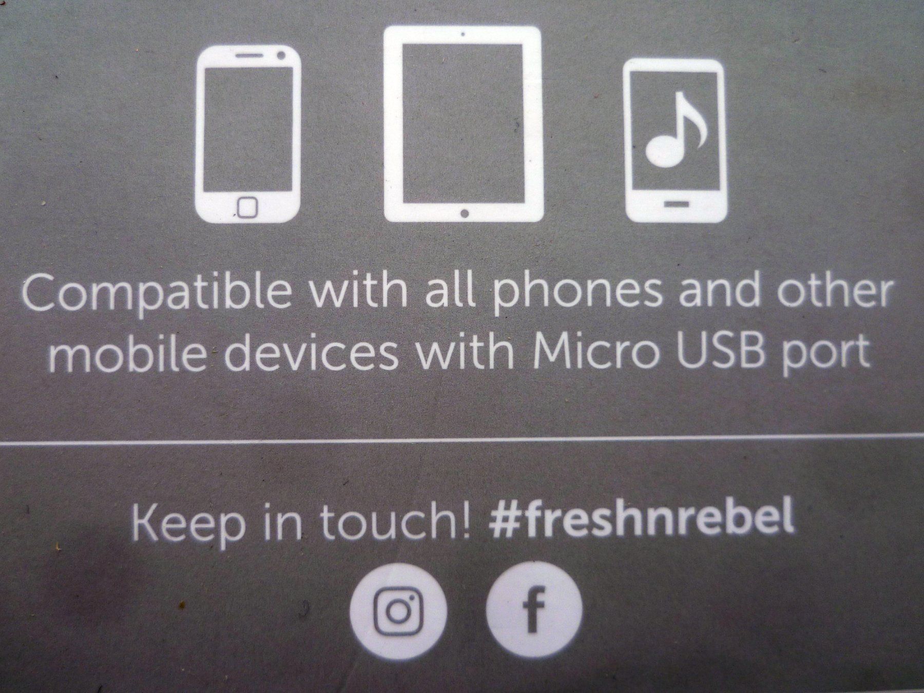 Cavi: Fresh'N Rebel USB A to Micro USB – Nuovo (secondo la descrizione) da Aarau venduto da Rdodger 2