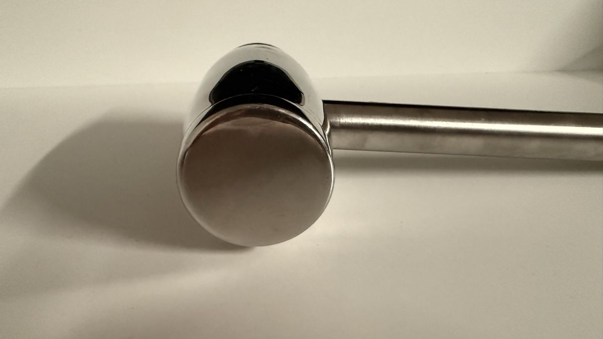 Küchengeräte: Fleischhammer / Fleischklopfer aus Edelstahl – Gebraucht aus Hochdorf von Lilporto 2