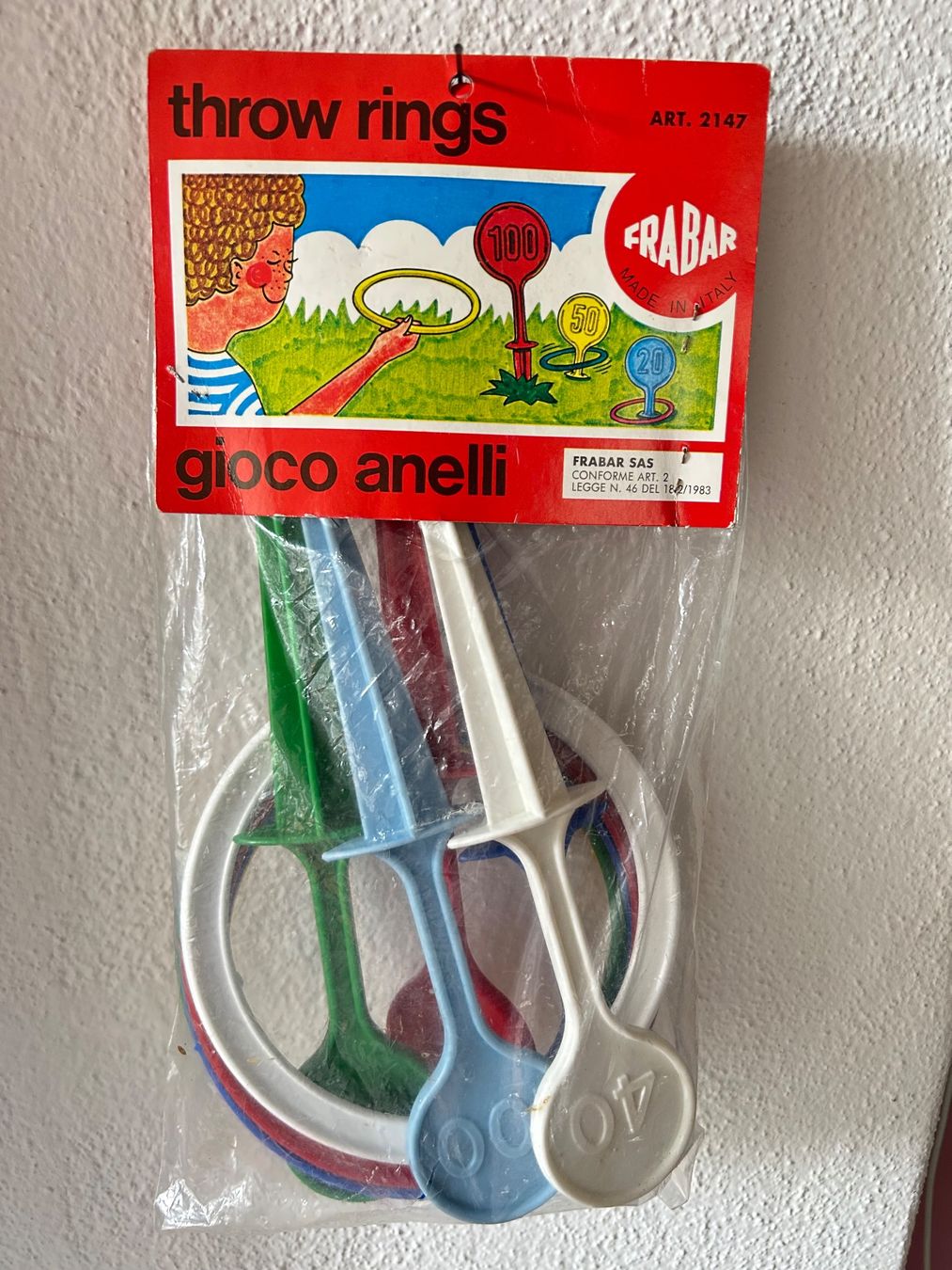Giochi: Ringe werfen Spiel von Frabar – Usato da Tegna venduto da AsTimeGoesBy 1