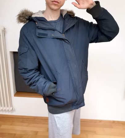 Coole Klassische Bro Winterjacke