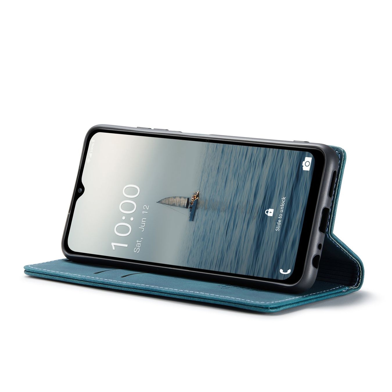 Samsung Cover & Protezioni schermo: Galaxy A35 - étui à rabat support portefeuille BLEU – Nuovo e nell'imballaggio originale da Morges venduto da DigiAC 4