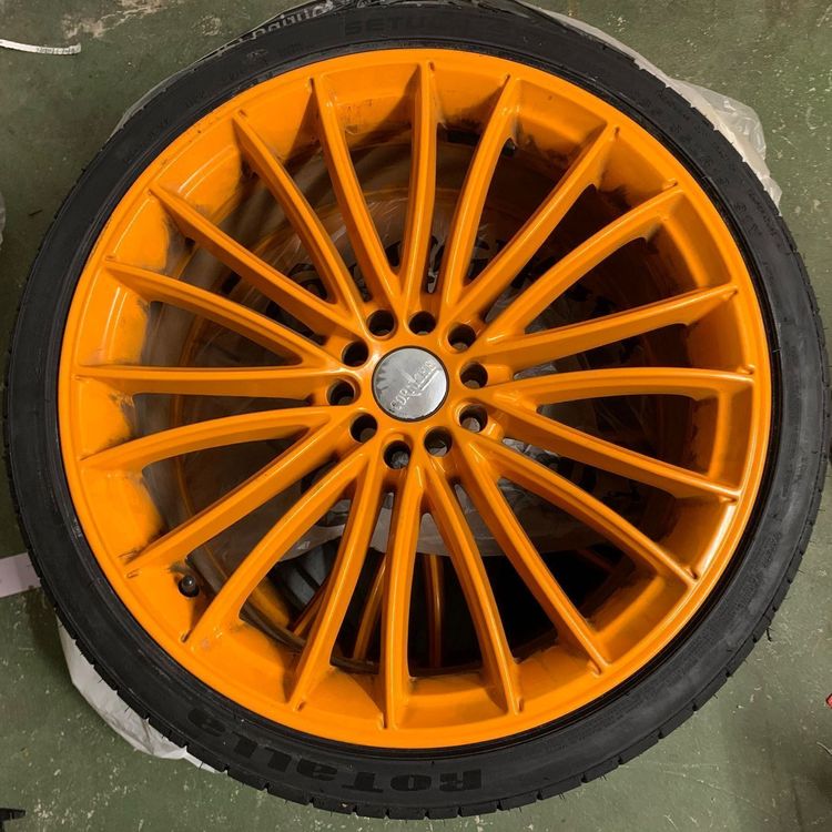 Corniche Felgen orange 19 Zoll | Kaufen auf Ricardo