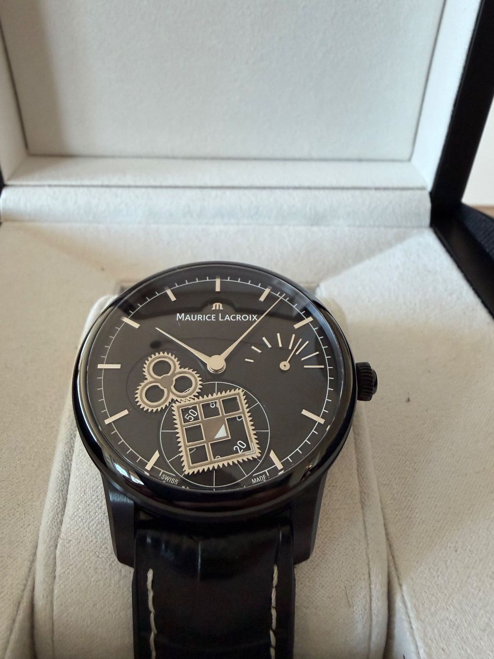 Maurice Lacroix Orologi: Maurice Lacroix Masterpiece Square Wheel – Nuovo (secondo la descrizione) da Winterthur venduto da florianbernet 1