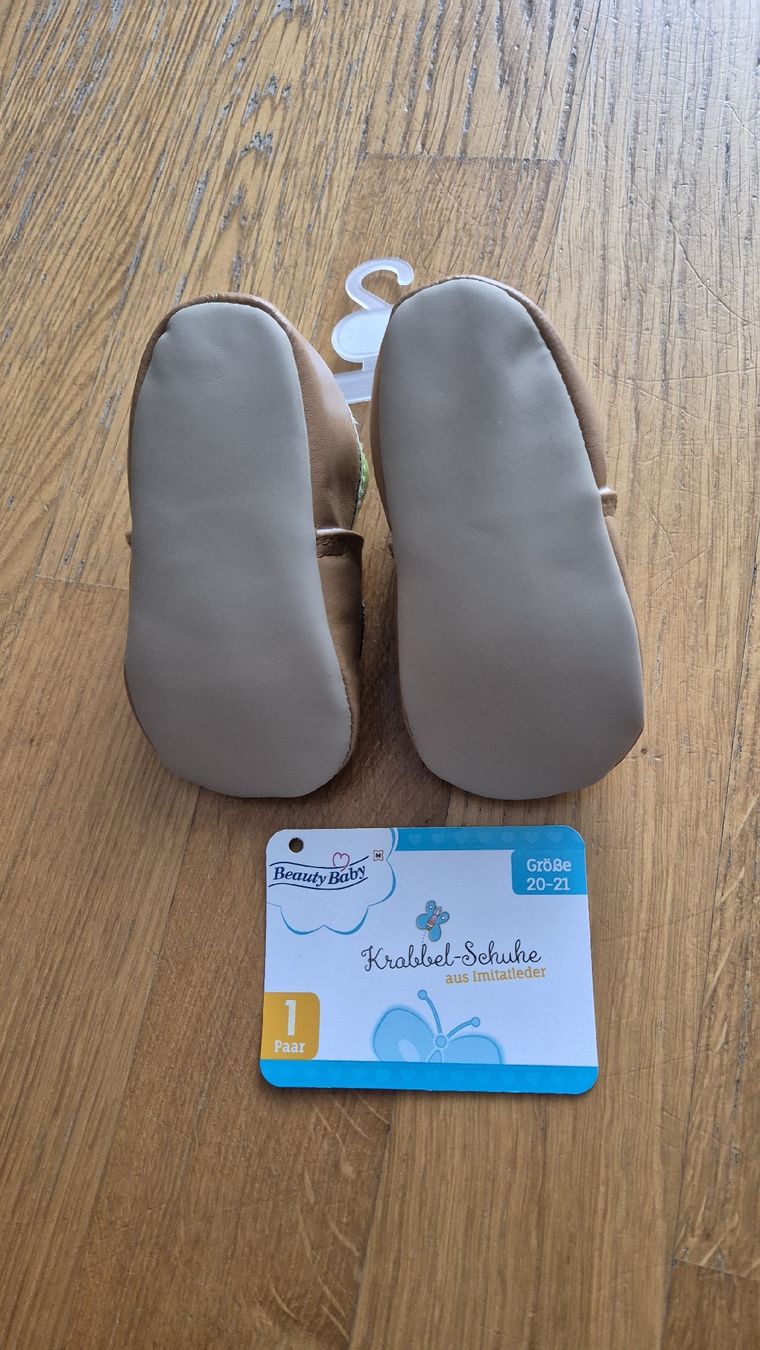 Scarpe per ragazzi: Krabbelschuhe neu – Nuovo e nell'imballaggio originale da Oetwil an der Limmat venduto da denden01 1