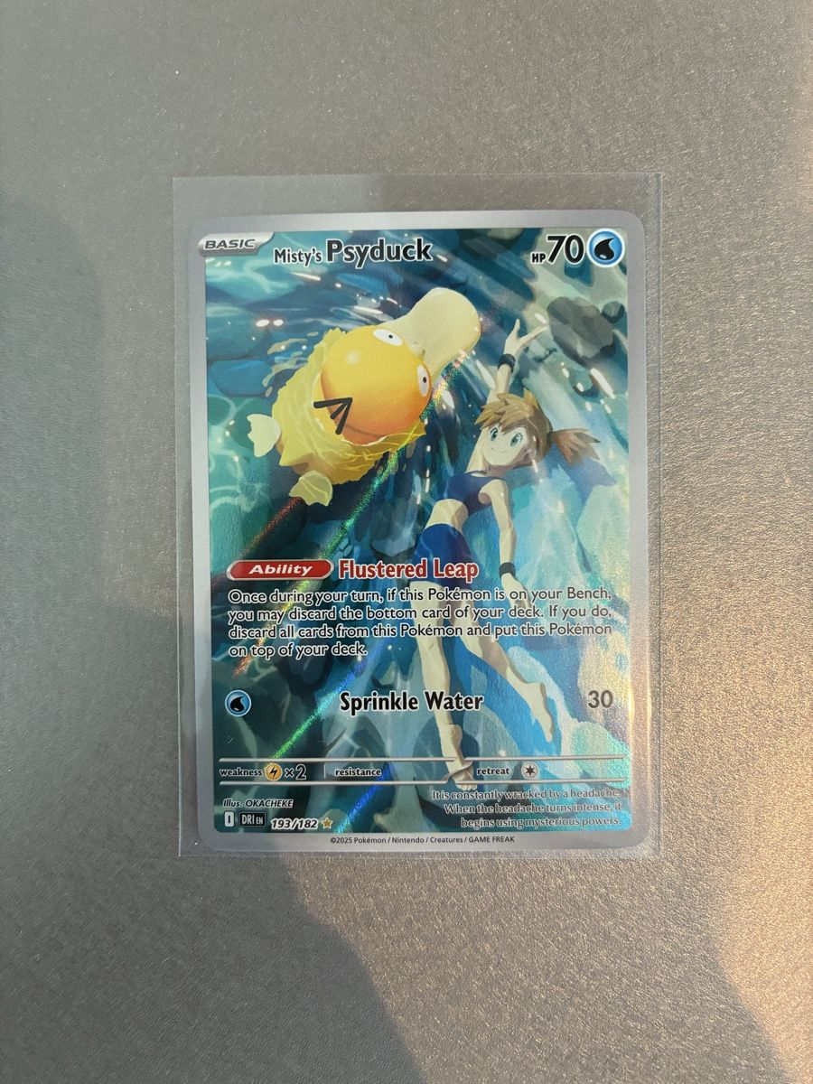 Pokémon Carte collezionabili: Pokemon Karte Misty's Psyduck – Nuovo (secondo la descrizione) da Kriechenwil venduto da Arche_Noah 2