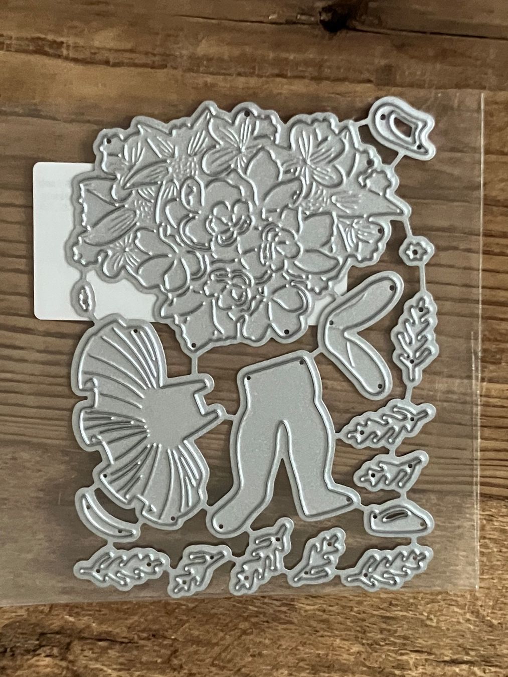 Schablonen: Neues Stanzschablonen-Set Blumenmädchen – Neu und originalverpackt aus Effretikon von wenuss 2