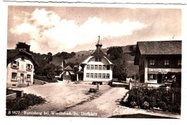 Rumisberg BE Ortsansicht Dorfplatz Nr.9877b , 1956