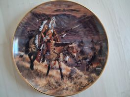 2 X SAMMELTELLER INDIANER