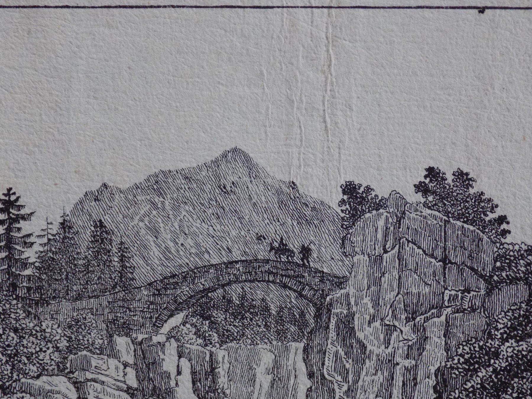 Gravures: Grimselbrücke – D'occasion à Risch par Rischli15 3