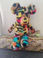Bunter Kuschelbär mit Muster, tolles Geschenk für Kinder!