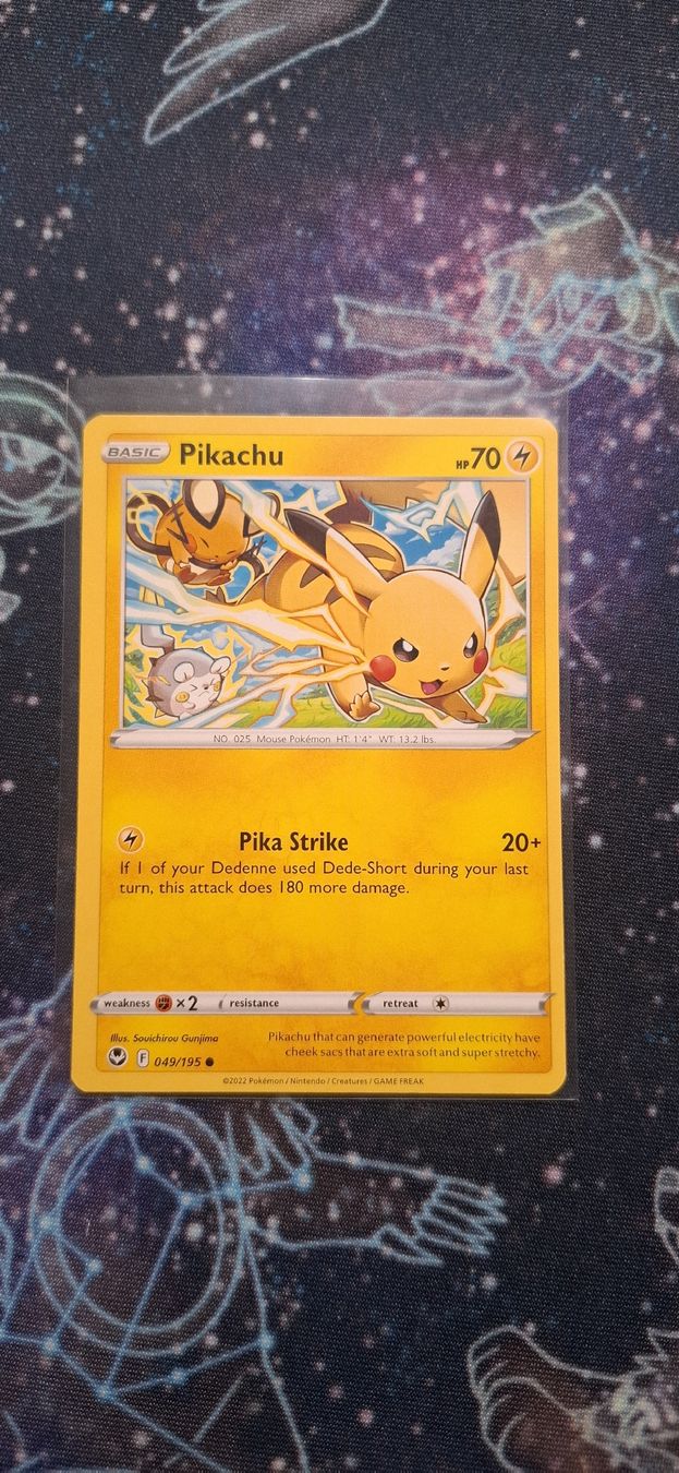 Pokémon Sammelbilder & Trading cards: Pikachu Silver Tempest - 049/195 ENG – Neu (gemäss Beschreibung) aus Petit-Lancy von Kara_TCG 1