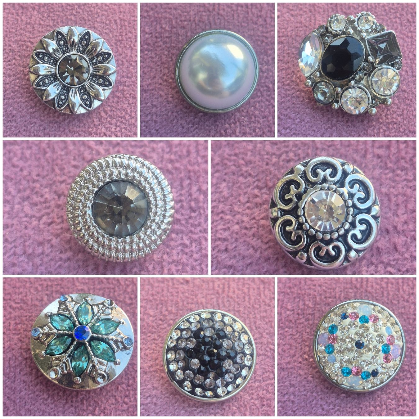 Bracciali & Braccialetti: 2 bracciali con bottone intercambiabile – Nuovo (secondo la descrizione) da Giubiasco venduto da Stefaniav 8