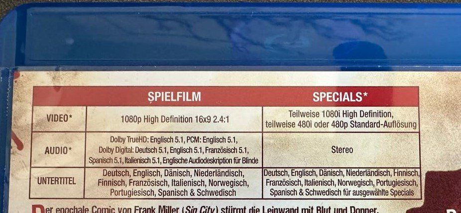 Tutti i DVDs: 300 Blu-ray Triologie - Top Zustand – Usato da Beringen venduto da Mantafisch1 2