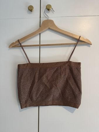 Top Subdued brillant marron - Taille M