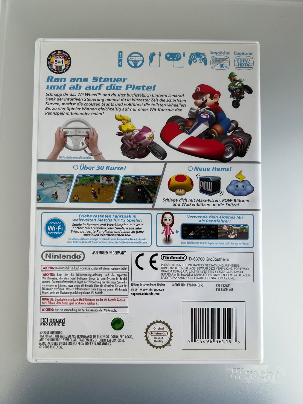 Nintendo Giochi: Nintendo Wii Mario Kart – Usato da Uttigen venduto da sonorsonic 1