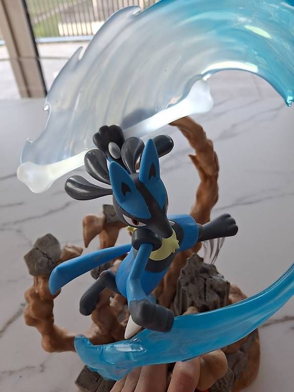 Figuren: Pokémon Lucario Statue – Gebraucht aus Allschwil von V_SV_2018 3