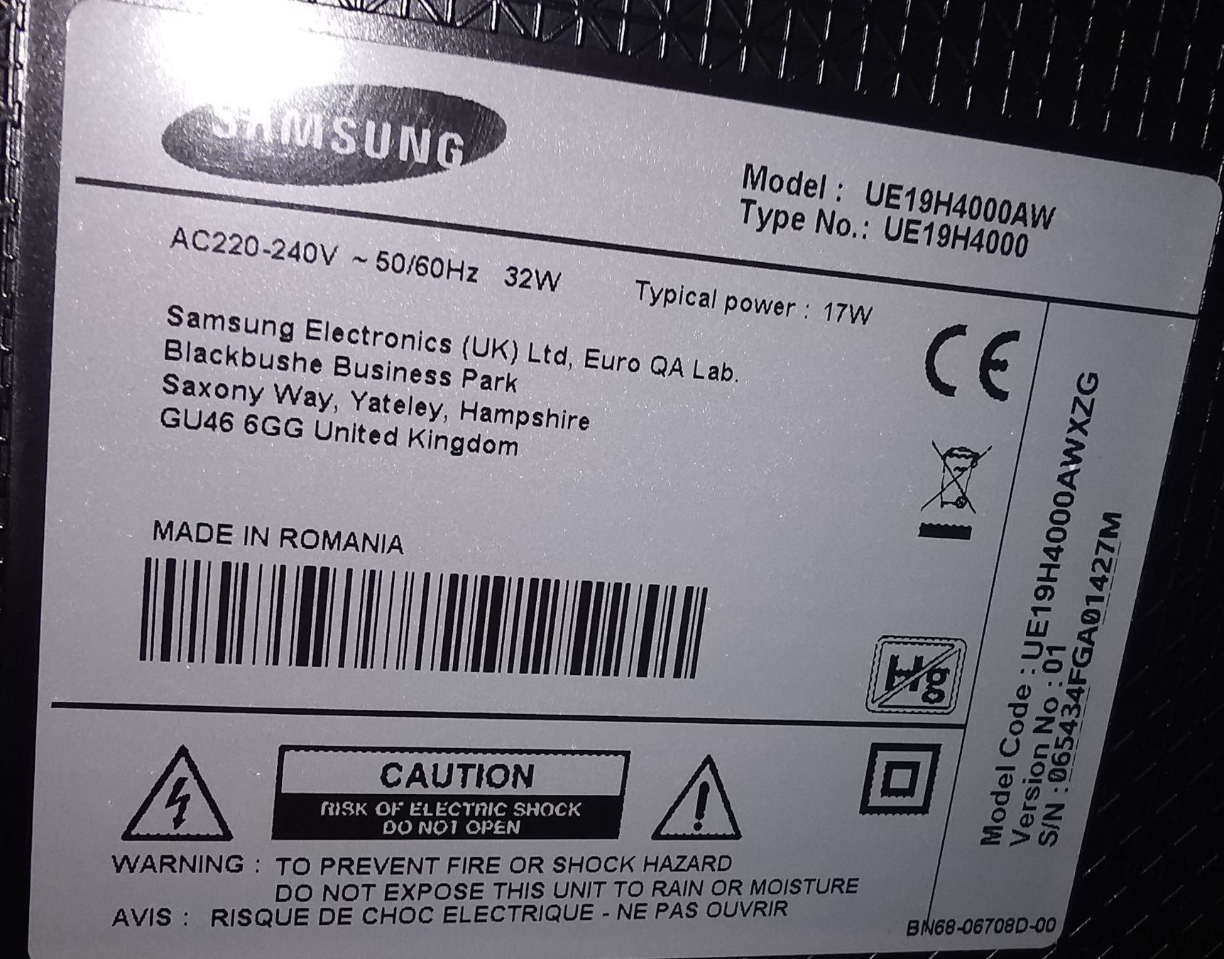 Samsung Televisori: Samsung 19-Zoll Fernseher – Usato da St. Gallen venduto da Len_8cpb 2