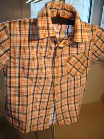 2 Knaben Hemden, Gr. 116, 100% Baumwolle, S.OLIVER/PICKQUIC