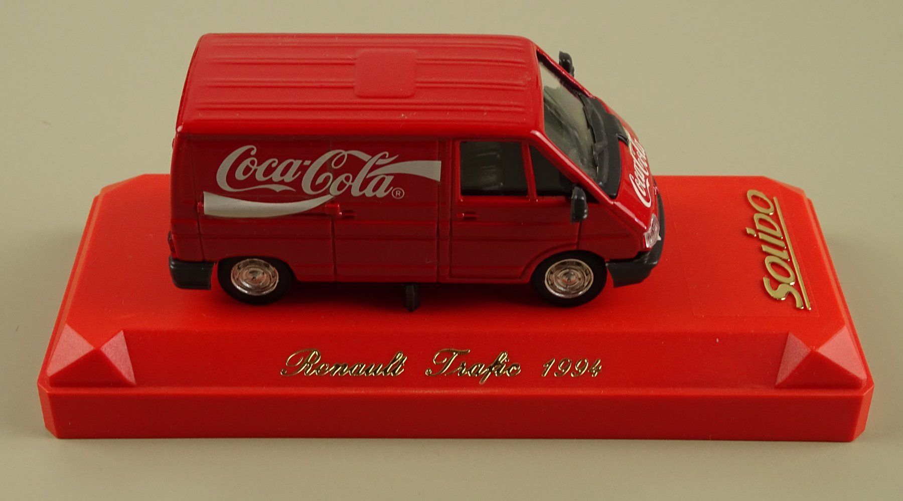 Renault Modellautos: SOLIDO MODELL RENAULT TRAFIC 1994 COCA COLA – Gebraucht aus Grüningen von Kartensammler 5