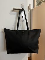 Schwarze Lacoste Shopper Bag gross