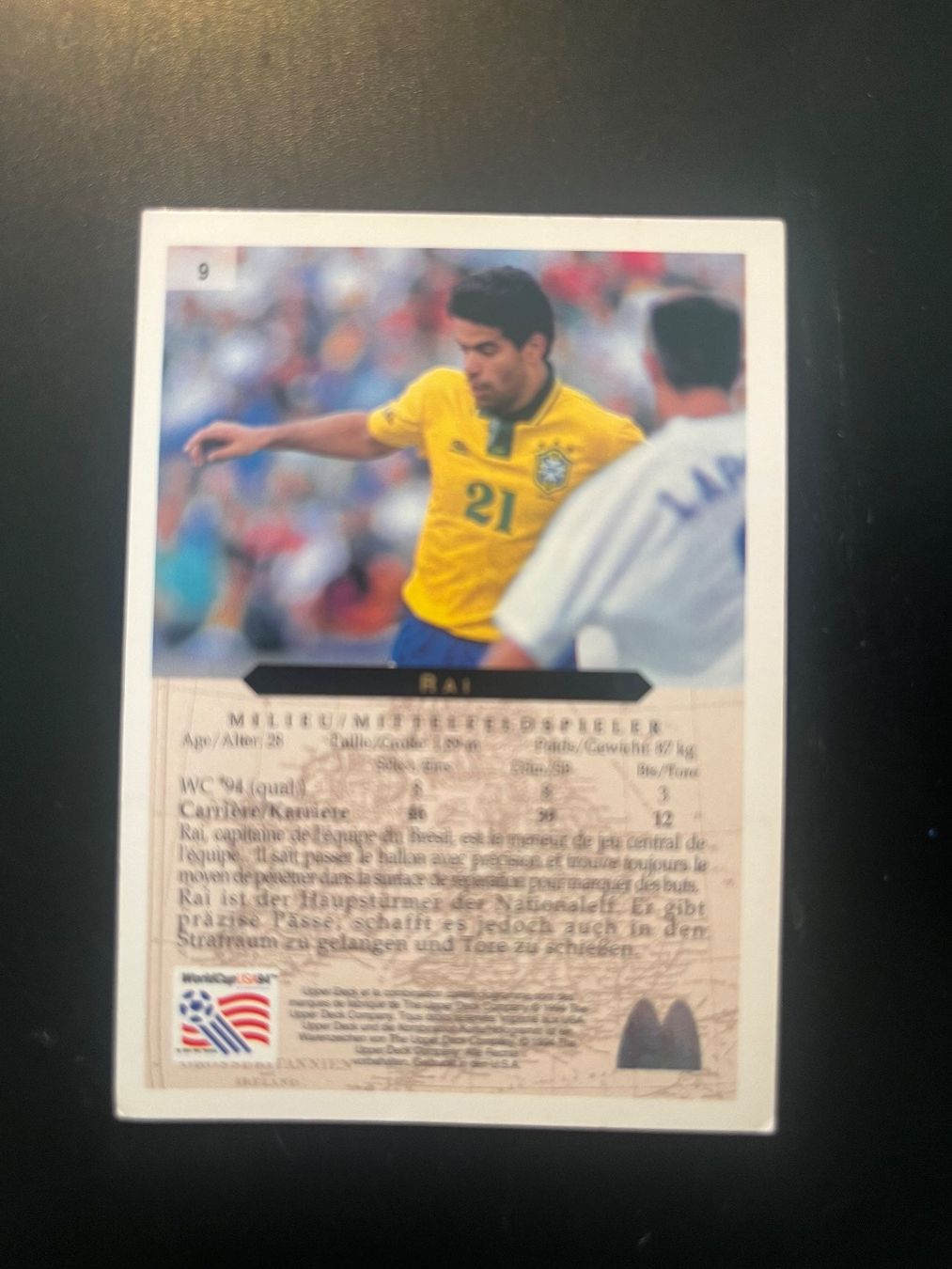 Sammelbilder & Trading cards: World Cup US94 / Rai – Gebraucht aus Seuzach von Black_sheep 1