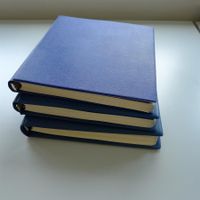 1854-1993, 3 Vordruckalben ab Strubel, saubere Vollstempel!