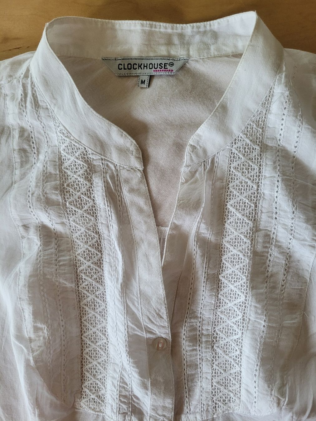 C&A Tops: Bluse Shirt Clockhouse Grösse M weiss – Gebraucht aus Wiesendangen von samoalk 2