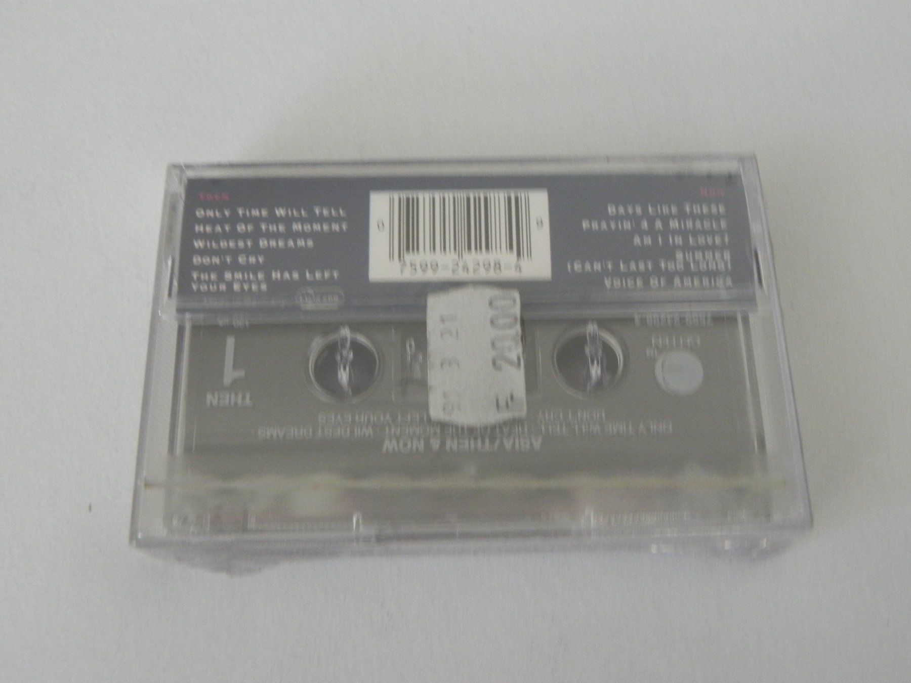 Musicassette: Mint MC brit. Supergroup Asia 1990 Then & now – Usato da Siebnen venduto da krimsie 1