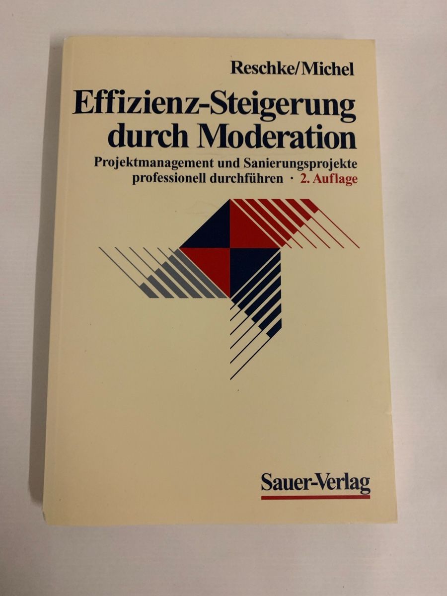 Libri: Effizienz-Steigerung durch Moderation Buch 2. Auflage – Usato da Erlenbach ZH venduto da Ritschly