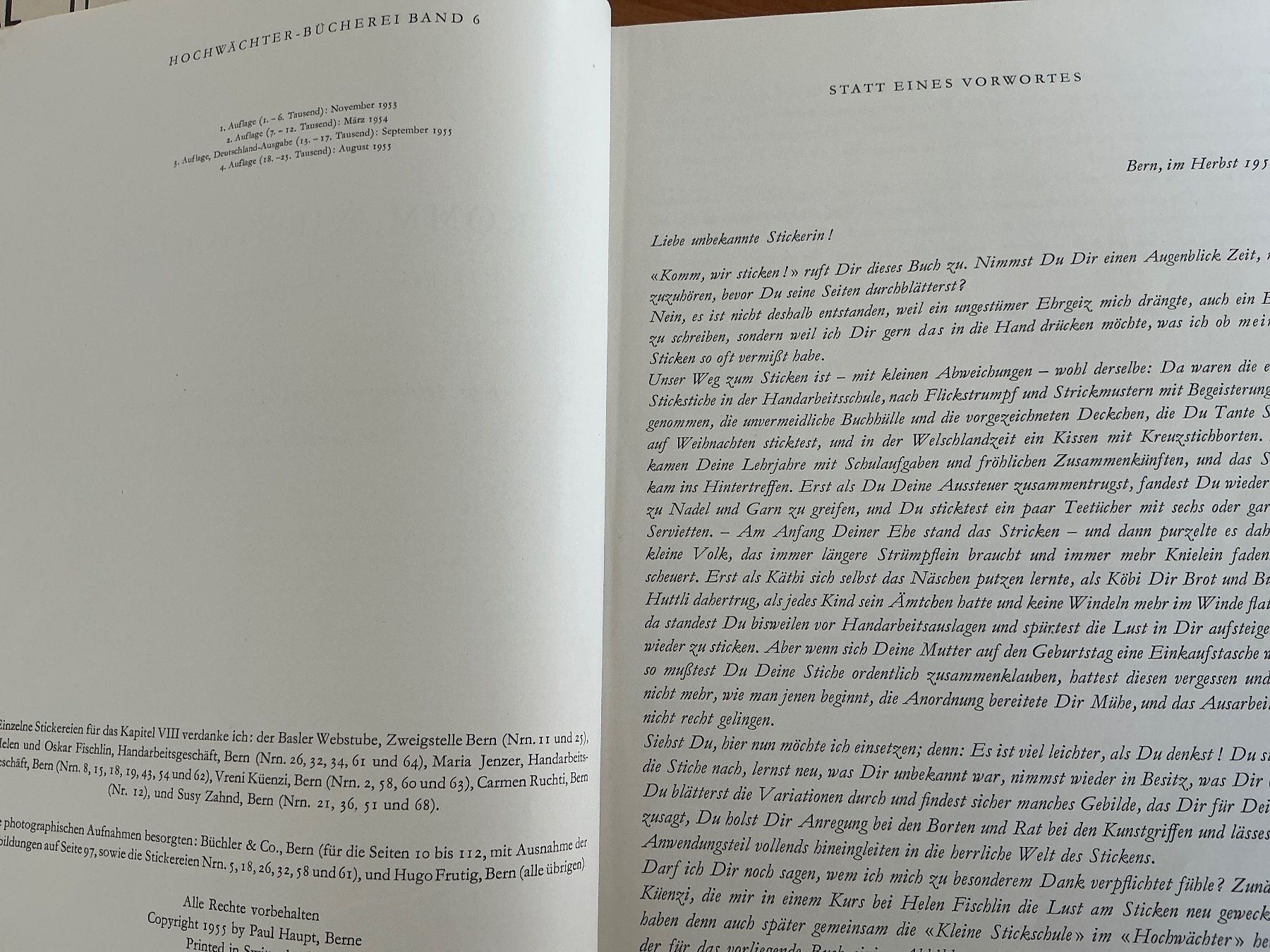 Libri: Wir lernen sticken – Usato da Kirchenthurnen venduto da Gluecksbrief 2