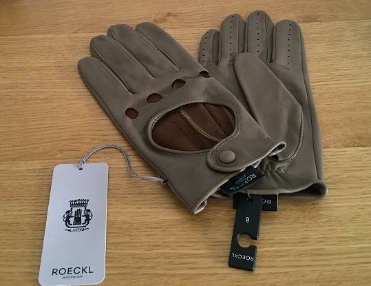 Roeckl Guanti & manicotti: Neu, edle, Roeckl Nappaleder Handschuhe, Gr. 8 – Nuovo e nell'imballaggio originale da Mellingen venduto da RigaOper