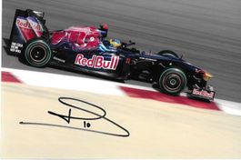 Bourdais, Toro Rosso 2009 original signiert!