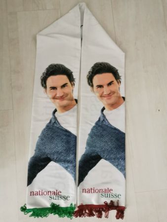 Roger Federer: Fan-Schal mit Porträt