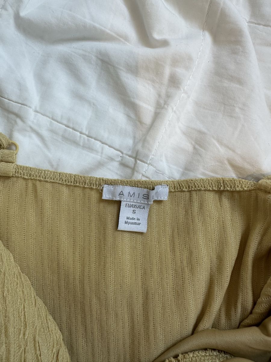 Top: Spaghetti-Top gelb – Usato da Grafstal venduto da jes_t6s7 3