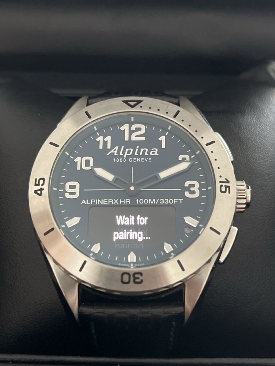 Alpina Orologi:  Alpina AlpinerX Alive Smartwatch – Usato da Rheineck venduto da UhrenReinhardt 1