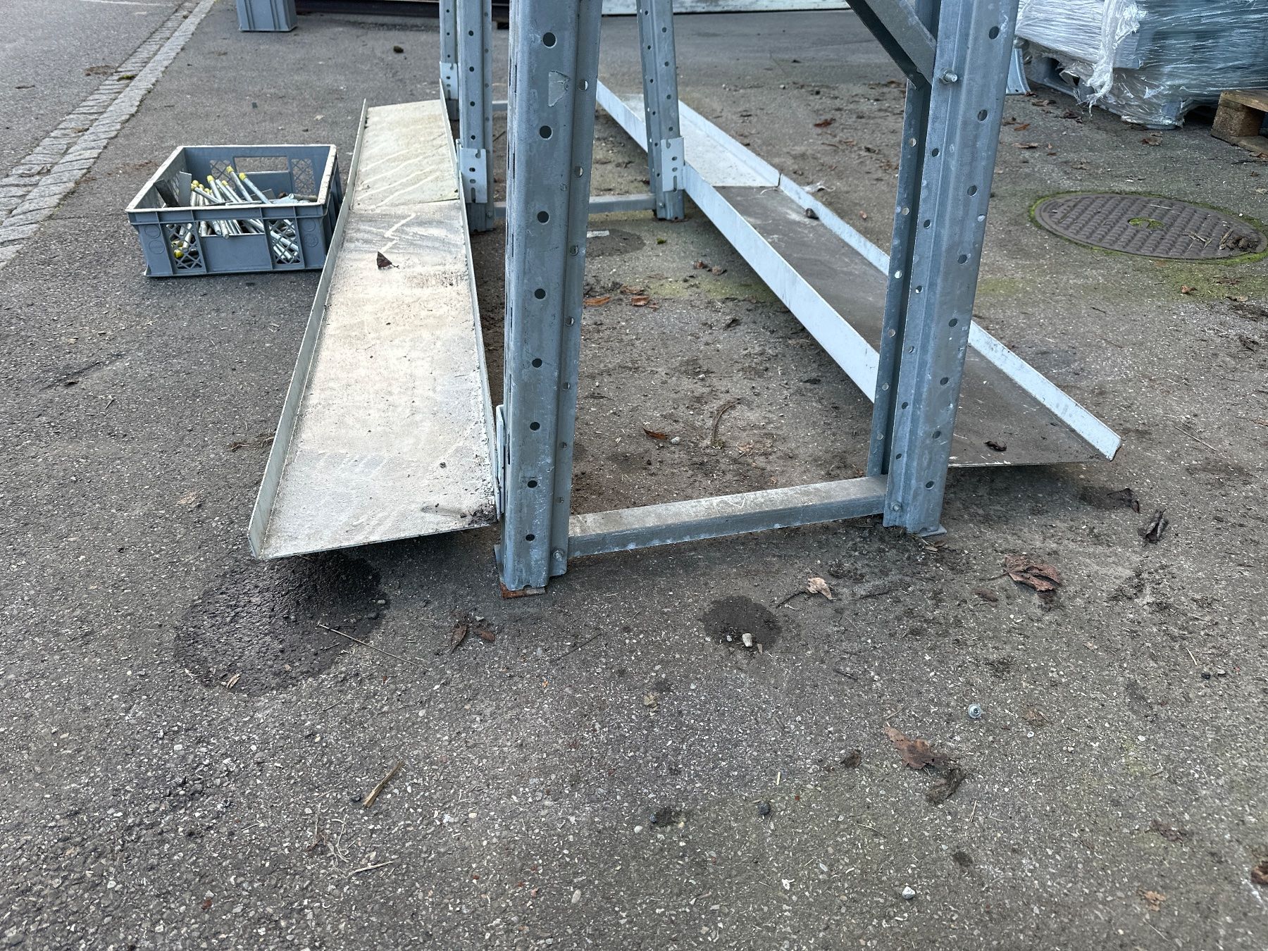 Regale: Profi Vertikal Lang Materialregal 300x63x290cm – Gebraucht aus Necker von liq24 3