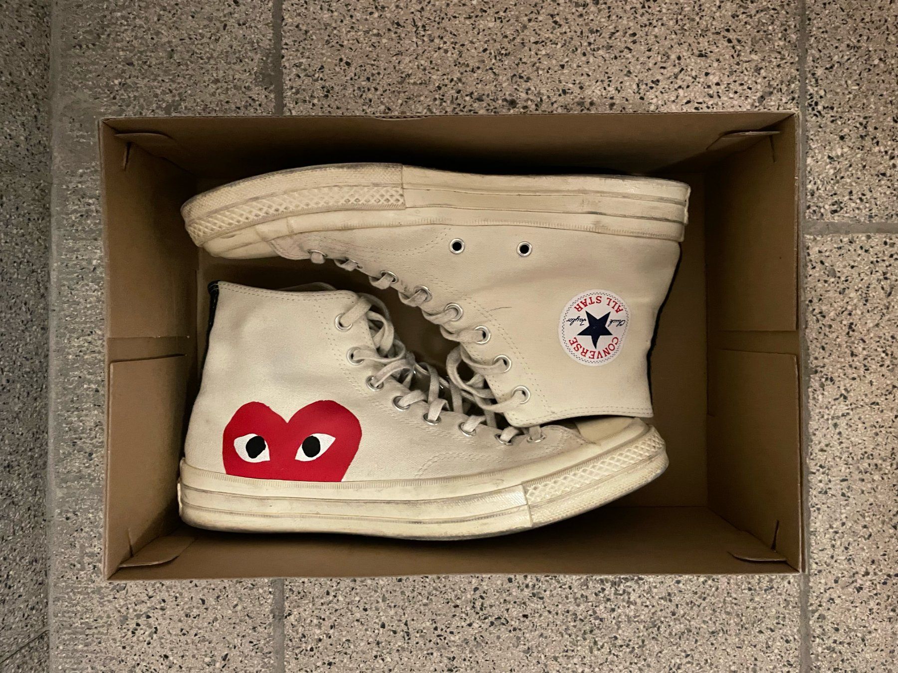 Chaussures hommes: Converse CDG Play High Top, Grösse 42.5 – D'occasion à Zürich par tistu. 1