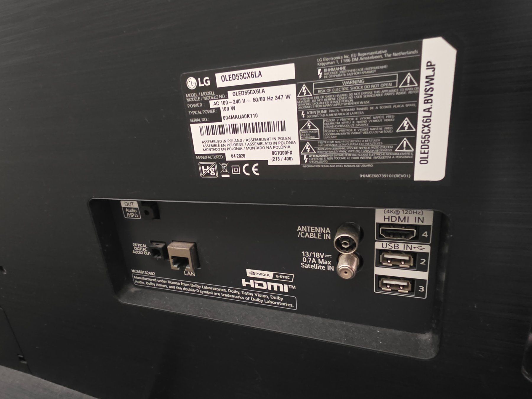 Televisori: fernseher LG oled – Usato da Breitenbach venduto da bor_qjn8 3