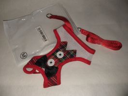Harnais pour chat/Katzengeschirr  Neuf/Neu  Taille/Grosse M