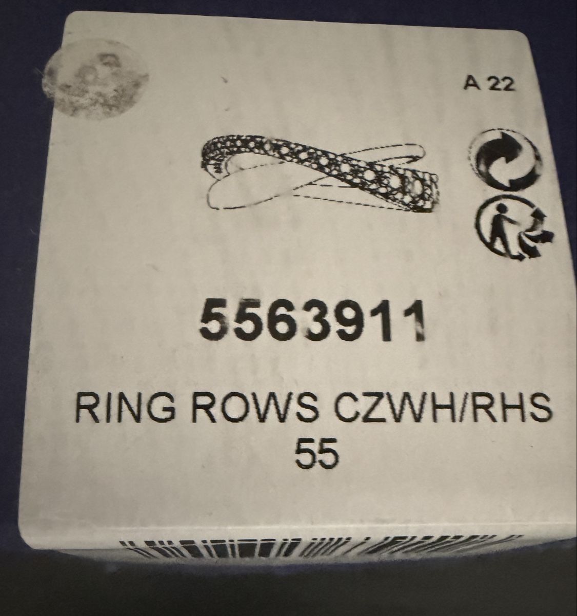 Swarovski Bagues: Ring Swarovski  – Neuf (Voir description) à Konolfingen par Sonnenblu0 3
